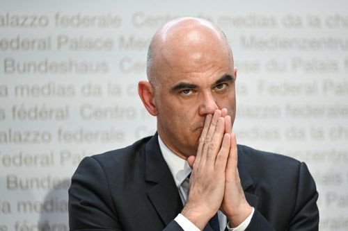 Alain Berset war seit Jänner zum zweiten Mal turnusmäßig Bundespräsident. AFP