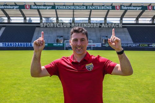 Altachs neuer Cheftrainer Joachim Standfest ist überzeugt, dass bei seinem neuen Arbeitgeber noch sehr viel Potenzial schlummert. Steurer