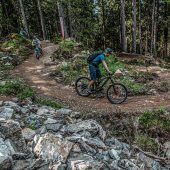 Drei Flowtrails auf dem Hochjoch