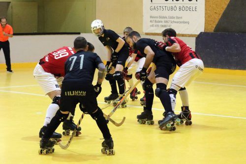 Am Donnerstag, 8. Juni, kommt es nun zum ersten Rollhockey-Derby-Kracher Dornbirn gegen Wolfurt.  RHC