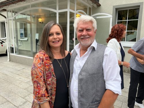Andrea und Herbert Drexel kamen in die Alte Schule nach Höchst.
