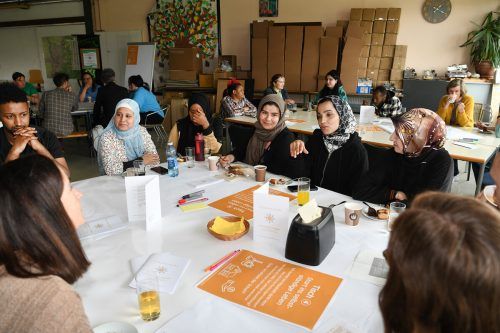 Auch die Probleme junger Frauen wurden besprochen. 