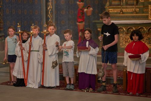 Auch ein gemeinsamer Familiengottesdienst stand auf dem Programm. vv (2)