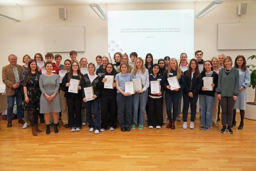 Auch Schüler des BG Dornbirn und des BORG Schoren waren bei der Landesmeisterschaft dabei. BGD