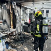 Balkonbrand wegen entsorgter Duftkohle