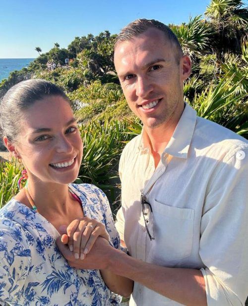 Bei Lukas Jäger und Bettina Meusburger sollen bald die Hochzeitsglocken läuten. VN