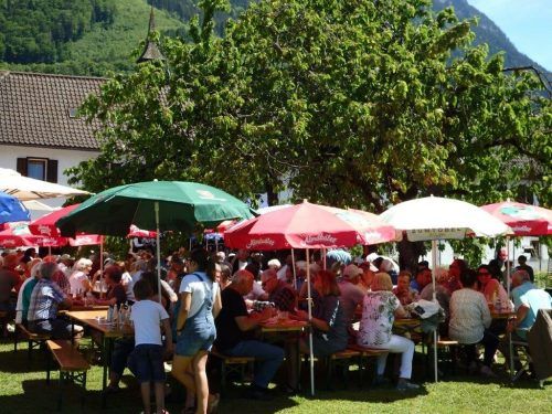Beim Klosterfest in Bludenz gibt es die Möglichkeit, den schönen Klostergarten zu genießen. Veranstalter