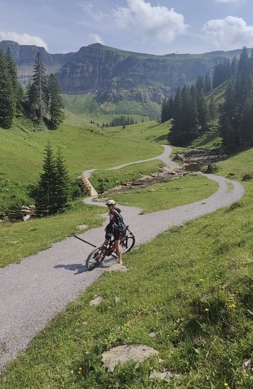 Beliebte Bregenzerwälder Mountainbikeroute ist ein Erlebnis für Naturliebhaber.