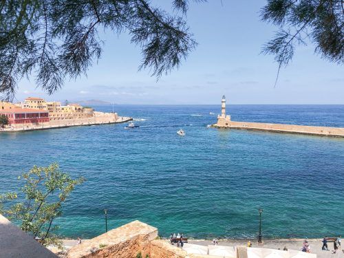 Blick auf den Hafen von Chania im Nordwesten der größten griechischen Insel, Kreta. Edith Rhomberg (5)