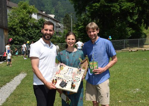 Bürgermeister Simon Tschann, Leiterin Barbara Bildstein und Stadtrat Bernhard Corn. stadt