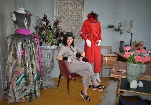 Das Atelier Adelmut in Lochau hat sich Regina vor zehn Jahren eingerichtet.  HRJ