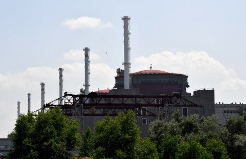 Das größte Atomkraftwerk Europas ist von Russland besetzt. AFP