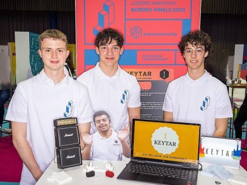 Das Projekt „Keytar“ erhielt den dritten Platz in der Kategorie Entrepreneurship.