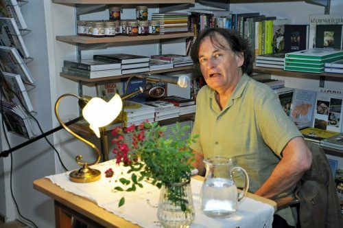 Der Autor Wolfgang Hermann erinnerte sich an seine Jugend in Dornbirn.  lcf (3)