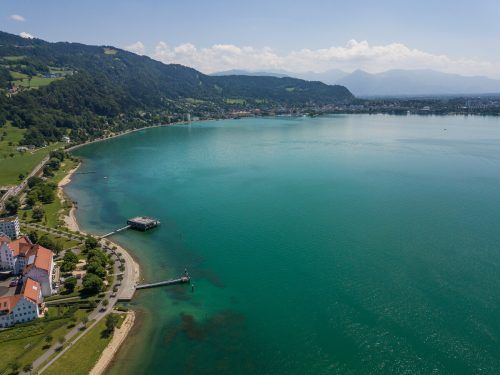 Der Bodensee ist der drittgrößte Binnensee Mitteleuropas. VN/Steurer
