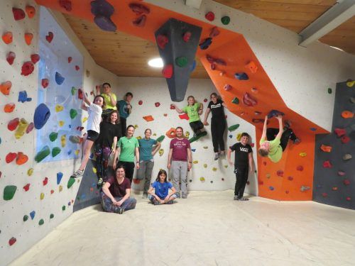 Der Boulderausflug machte allen Schützenmusikanten sehr viel Spaß. SchützenMusikverein Sulz
