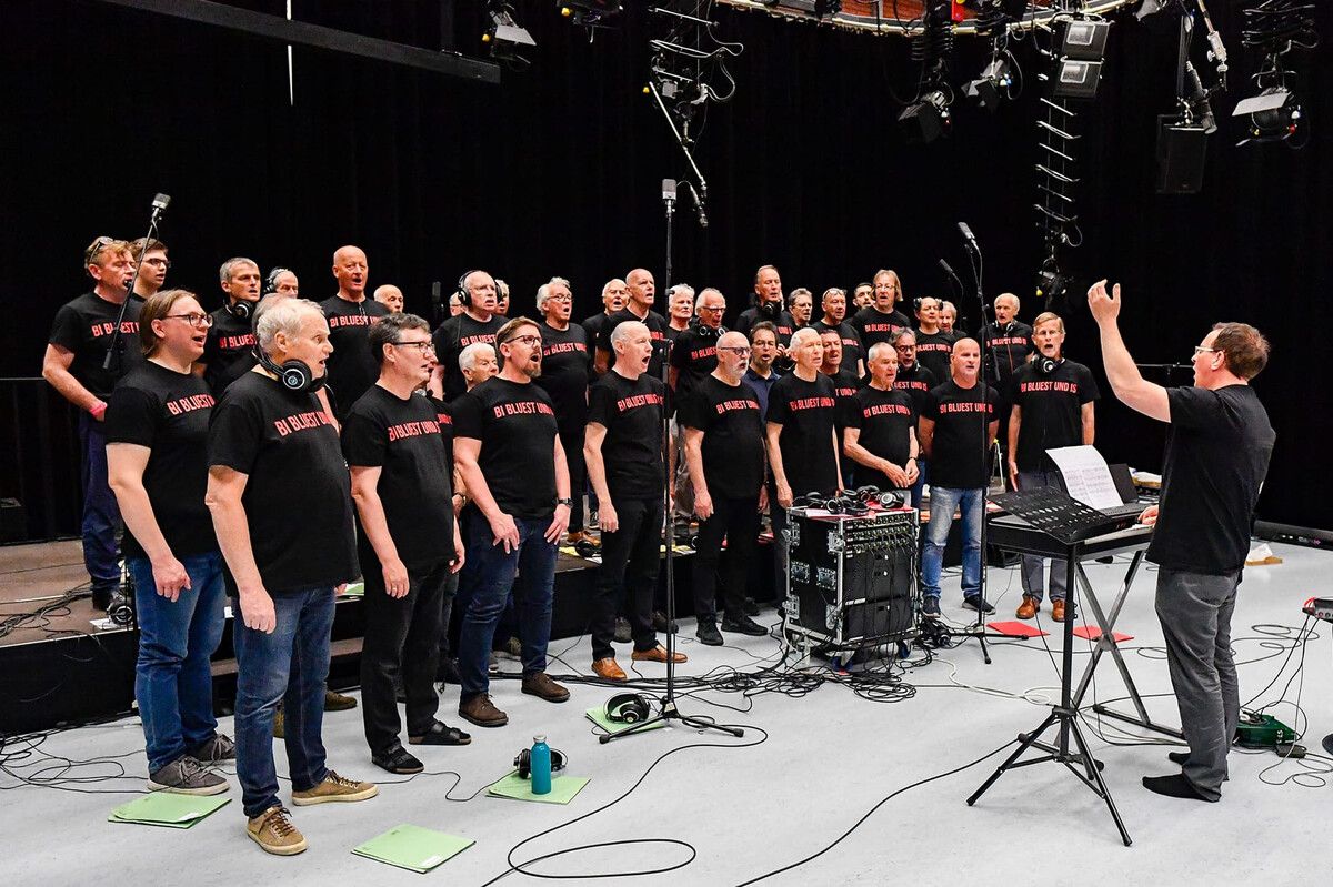 Der Bregenzer Männerchor sang vor Kurzem seine neue CD ein, die im November präsentiert wird. BREGENZER MÄNNERCHOR
