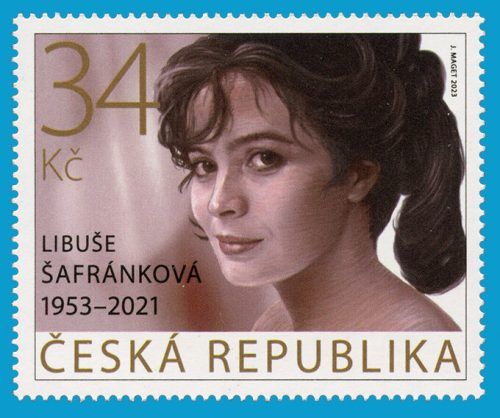 Die Aschenbrödel-Briefmarke hat einen Wert von 34 Kronen.  POST