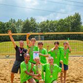 Siegerpokal im Beachvolleyball ging an das BG Dornbirn