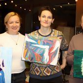 Bilderausstellung von drei Frauen aus der Ukraine in Rankweil