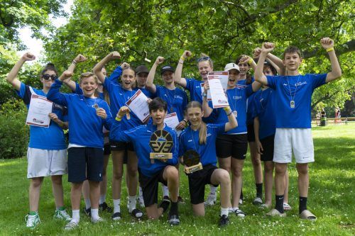 Die drei Viererteams der Sportmittelschule Bregenz-Schendlingen kehrten mit je einer Silbernen und Bronzenen und einem fünften Rang aus Wien zurück. SMS Schendlingen