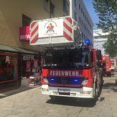 Bregenzer Fußgängerzone mit Tücken für die Feuerwehr