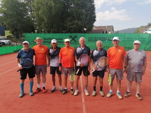 Die Herren des UTC Langenegg holten sich den Meistertitel. SIHA