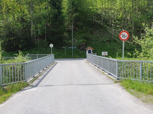 Die Höflebrücke wird im Sommer erneuert. Eine Umleitung wird eingerichtet. Gemeinde
