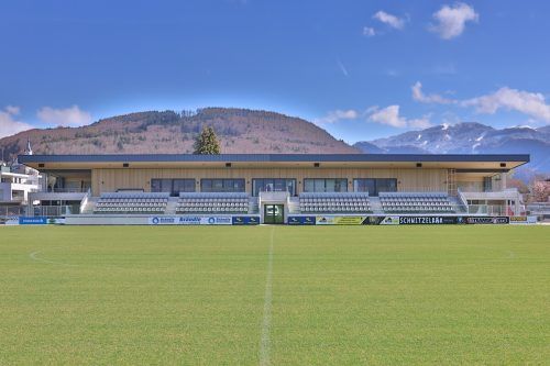Die neue Sportanlage „Im Lohma“ ist das neue Schmuckstück der Gemeinde. Gemeinde Koblach