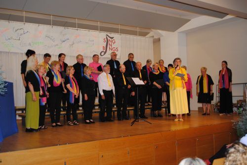 Auch der Chor Sing-ing-Bings wird zum Klangerlebnis beitragen. sw