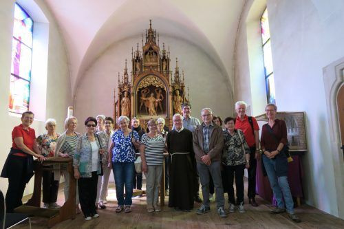 Eindrucksvoller Besuch im Kapuzinerkloster in Feldkirch. Schmid Roland/Vorarlberg 50Plus Göfis