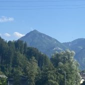 Waldbrand an der Staufenspitze