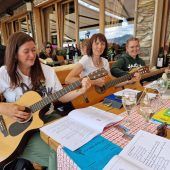 Gitarren erklangen hoch oben in Damüls