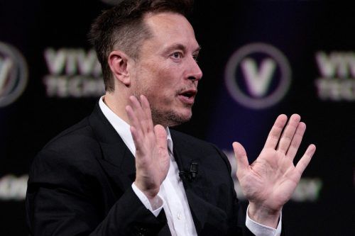 Elon Musk sprach über sein Start-up Neuralink. ap