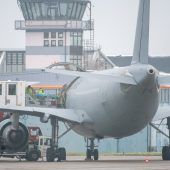 Flugstopp in Memmingen