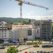 Vorarlberger Landes-Versicherung: Rohbau bald fertig. »D1