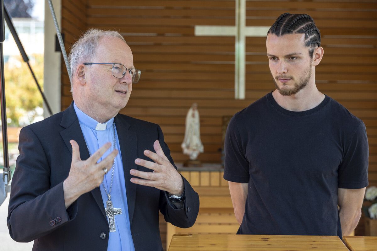Bischof Benno Elbs ist in Vaduz um den versöhnlichen Dialog bemüht. paulitsch