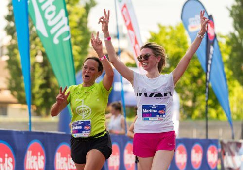 Da kommt Freude auf: Auch beim diesjährigen Frauenlauf wird es den Teilnehmerinnen, ob klein oder groß, an nichts fehlen. vn/stiplovsek