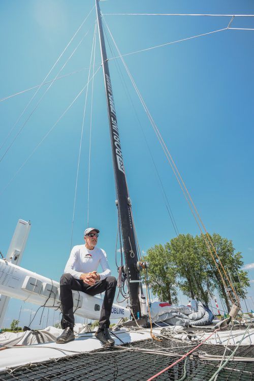 Fritz Trippolt segelt schon sein Leben lang. Dabei gefällt ihm am meisten der Adrenalinschub. steurer