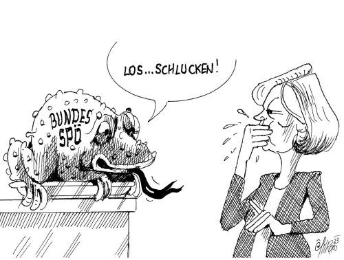 Gabi Sprickler-Falschlunger ist der Appetit vergangen!