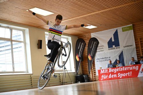 Hallenradsport steht am Wochenende in Hohenems an. Stadt