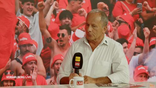 Hubert Domig ist mit dem Erreichen der Ziele mehr als zufrieden. VN