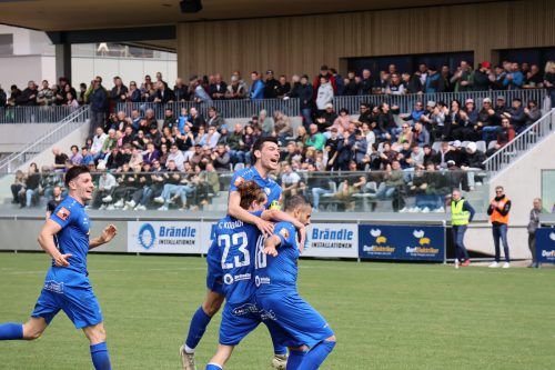 Im Frühjahr konnten in der neuen Sportanlage schon Hard und Nenzing besiegt werden. Gemeinde Koblach