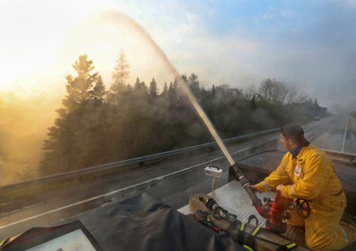 In Québec (Kanada) hat sich die Lage verschärft. Reuters/Communications Nova Scotia