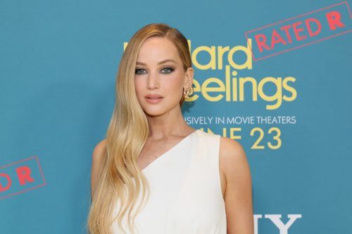 Jennifer Lawrence gibt sich in Gegenwart ihres Sohnes gelassen.  AFP