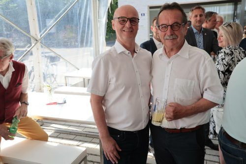 Jochen Klimmer und KommRat Walter Eberle.