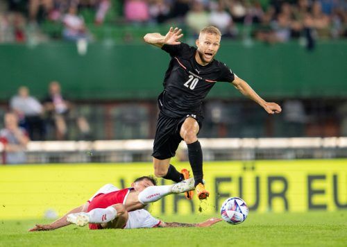 Konrad Laimer: Sein Pressing und seine Laufarbeit sollen dem FC Bayern weiterhelfen. apa