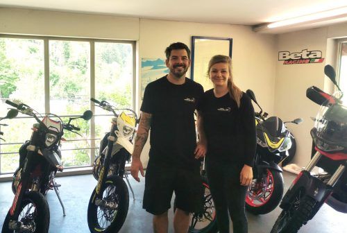 Mario Hohenfellner freute sich über das gelungene Fest. motorrad hohenfellner