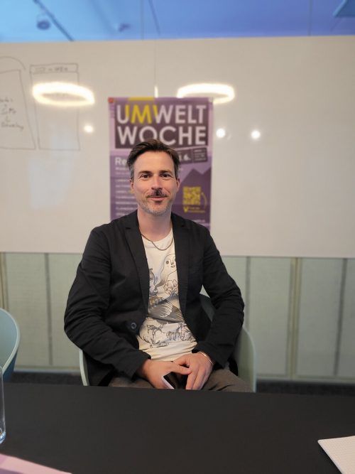 Matthias Hendrickx-Fischer hat die Umweltwoche neu gedacht.