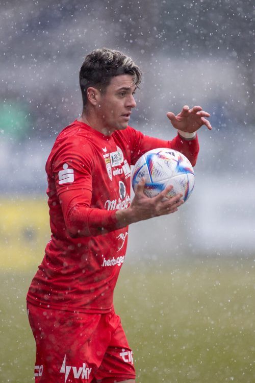 Mit dem Brasilianer Matheus Favali vom FC Dornbirn sowie . . .